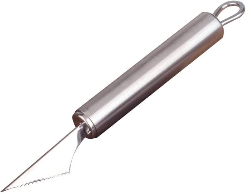 Stainless Steel Fruit Knife For Quick Slicing Grapes Pineapple And DIY Food Carving - Image 1